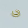 Brinco piercing de orelha anel duplo