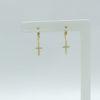 Argola tipo click com cruz - Image 2