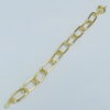 Pulseira elos grandes e fecho grande