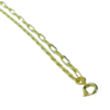 Pulseira dupla com elos cartier e diamantada torcida - Image 2